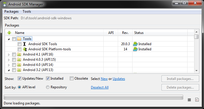 Eclipse android sdk download mac os
